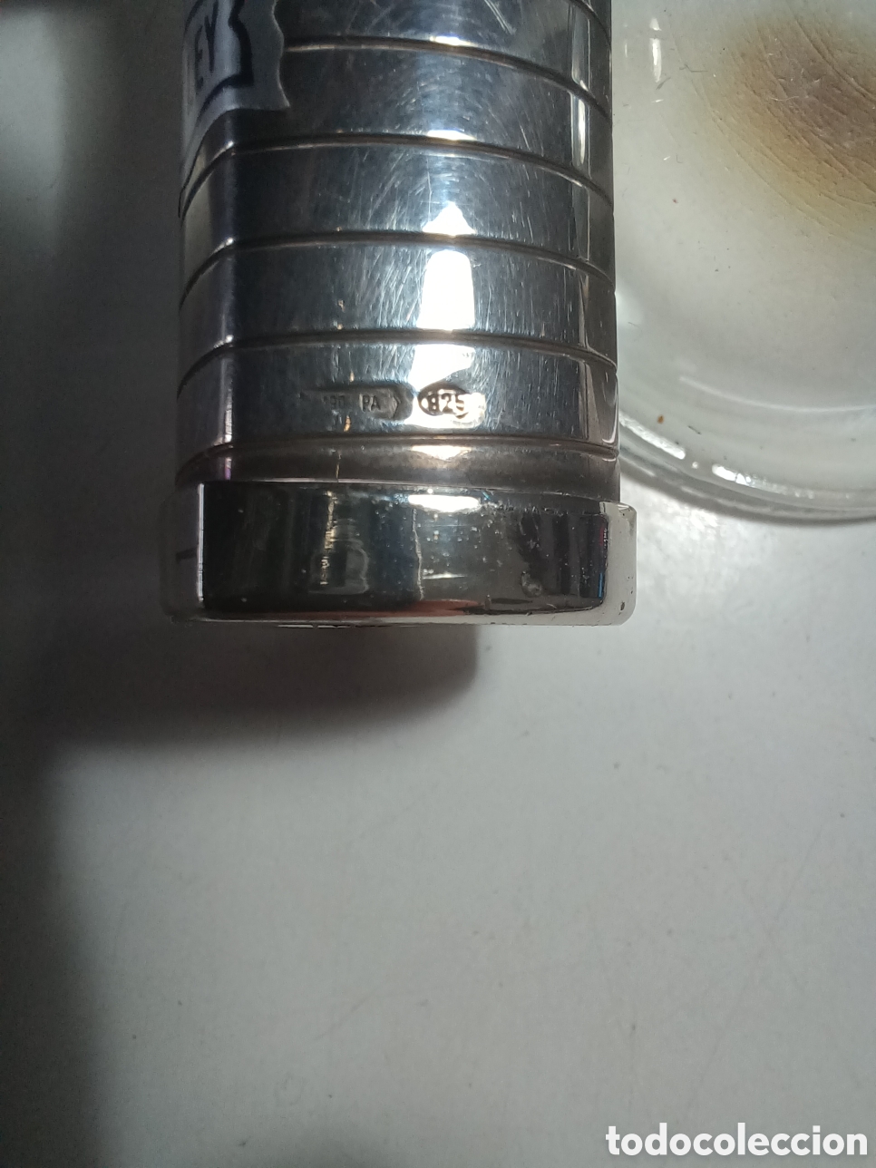 Coleccionismo: Mechero encendedor PLATA 925 funcionando - Foto 5