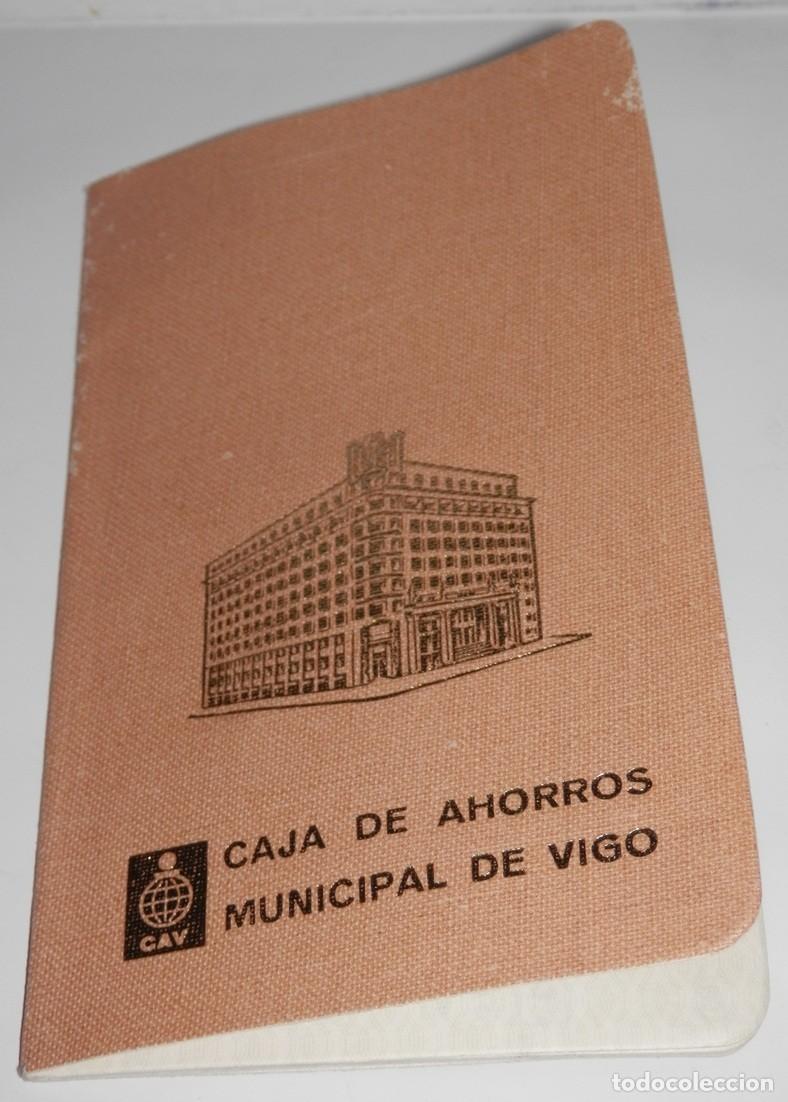 Coleccionismo: ANTIGUA LIBRETA DE LA CAJA DE AHORROS MUNICIPAL DE VIGO - 1974
