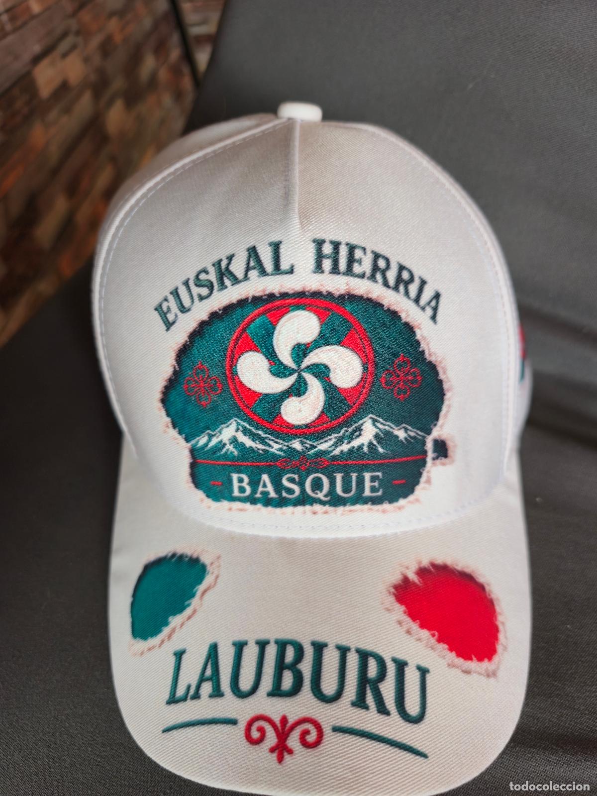 Coleccionismo: Gorra Visera Nueva - Euskal Herria - Basque - Lauburu - Foto 1