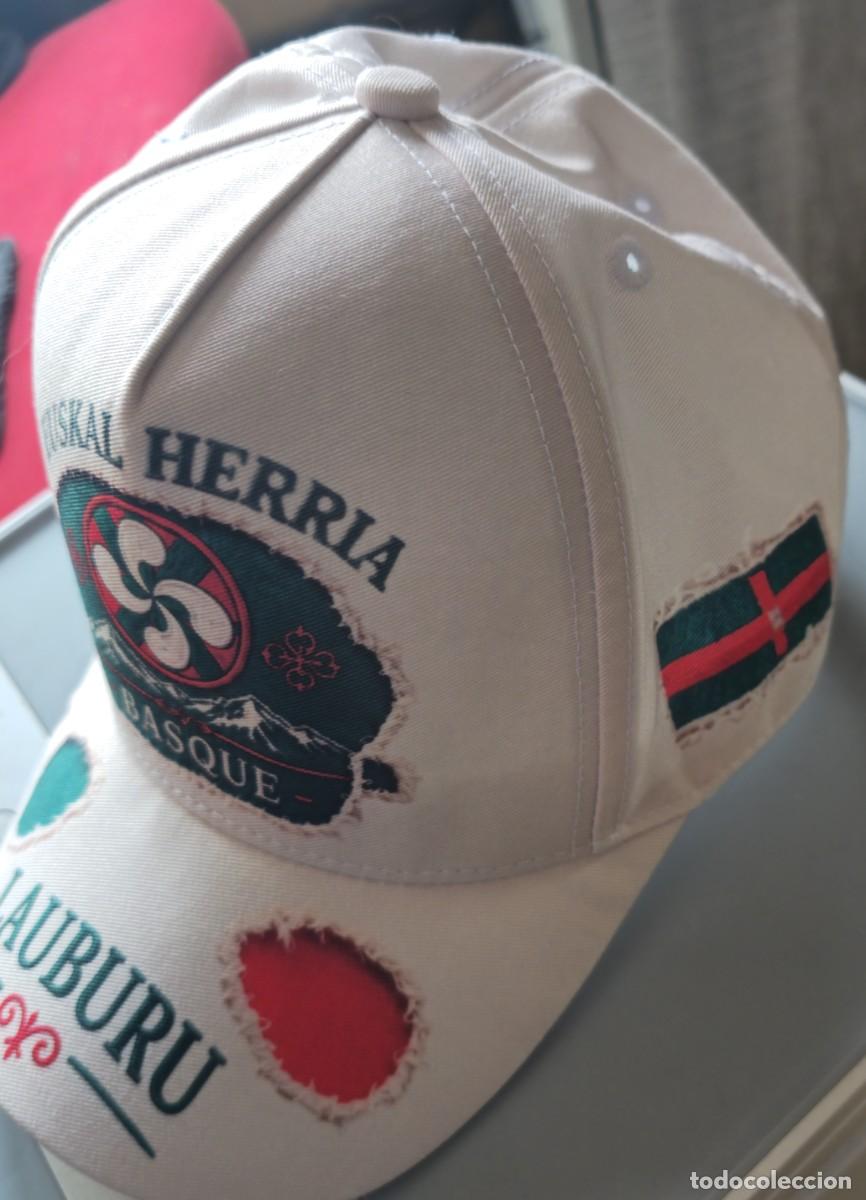 Coleccionismo: Gorra Visera Nueva - Euskal Herria - Basque - Lauburu - Foto 2