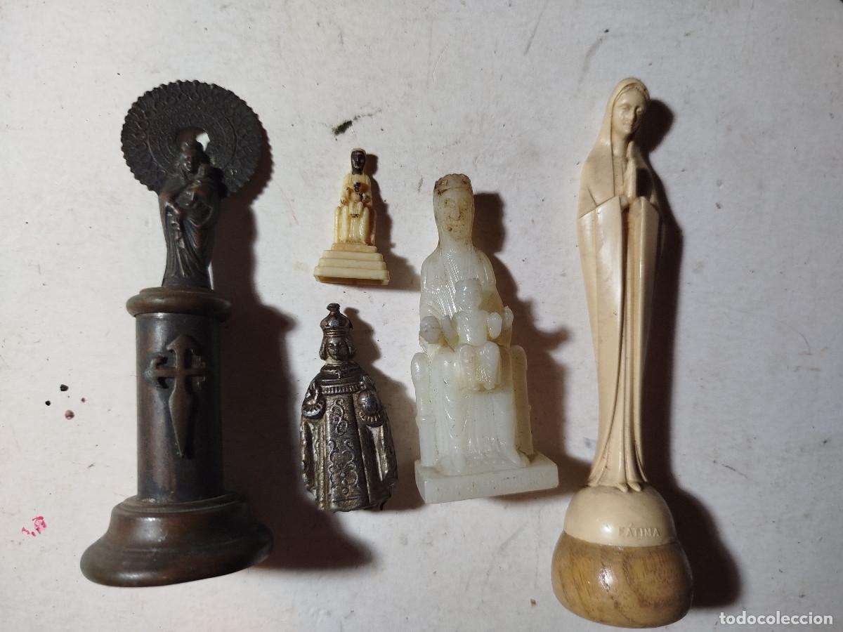 Coleccionismo: Lote figuritas religiosas vintage