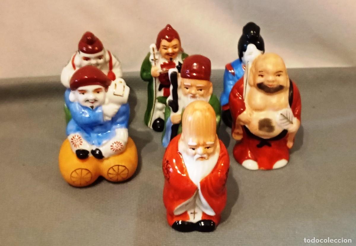 Coleccionismo: Set de 7 Figuras Dioses de la Fortuna