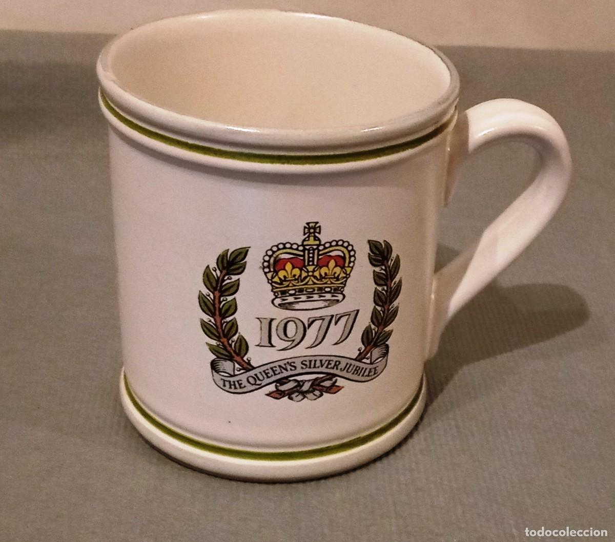 Coleccionismo: Taza Conmemorativa Jubileo Reina Isabel II 1977