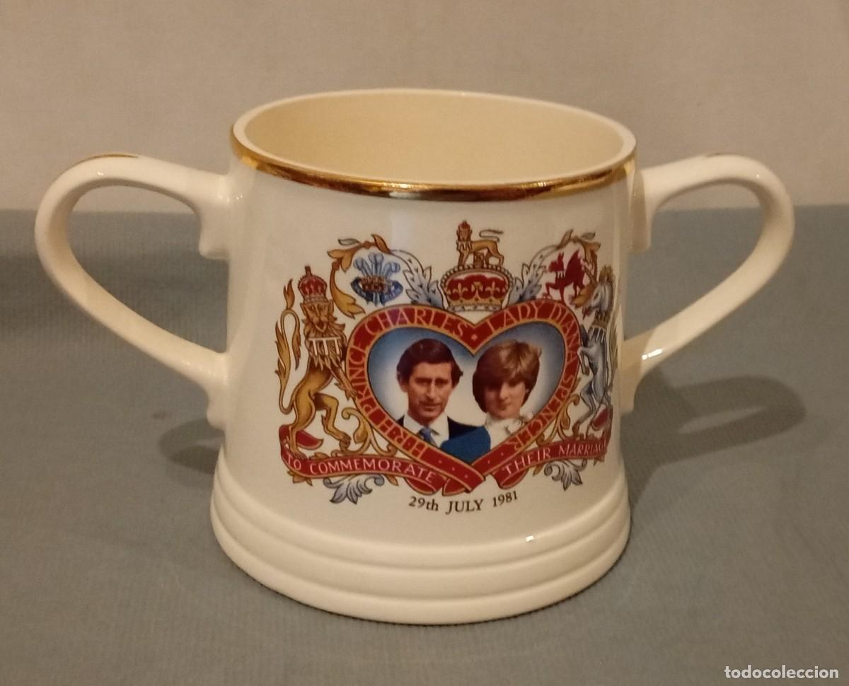 Coleccionismo: Taza Conmemorativa Boda Carlos y Diana