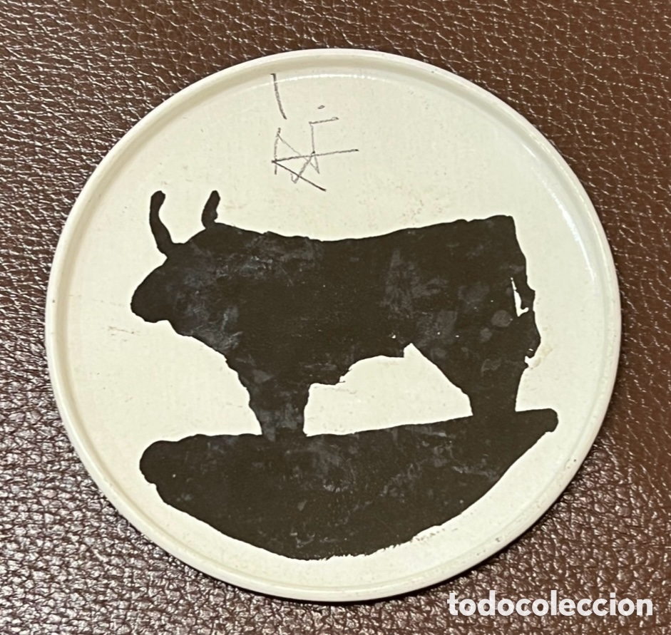 Coleccionismo: Posavasos. Feria de Murcia. Moros y Cristianos. Metal. Antonio Ballester. 2000.