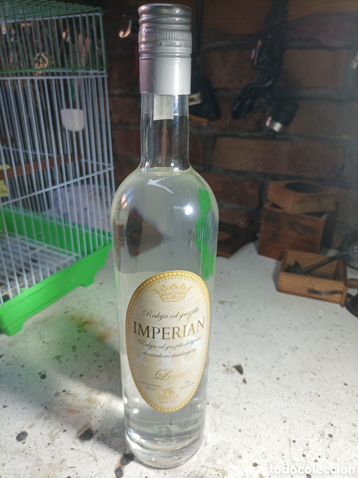 Coleccionismo: Aguardiente IMPERIAN Serbia