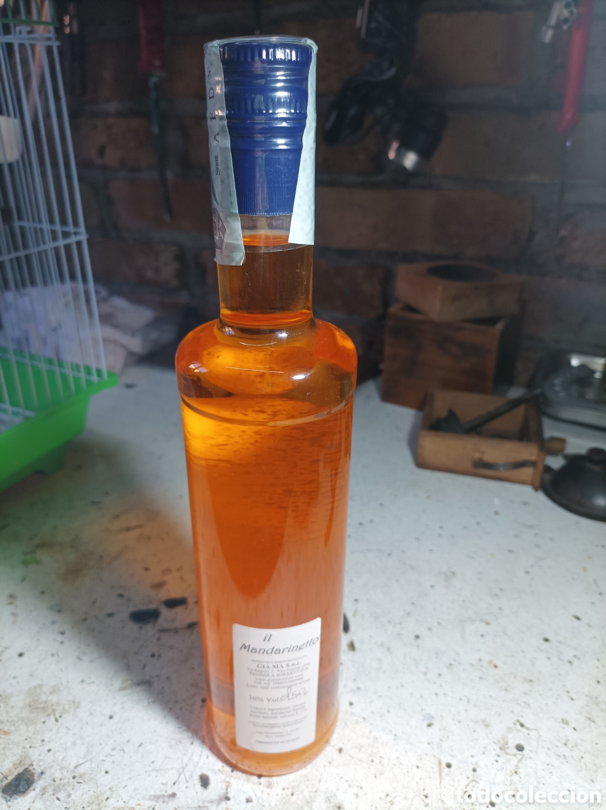 Coleccionismo: Botella Mandirinetto Italy - Foto 2