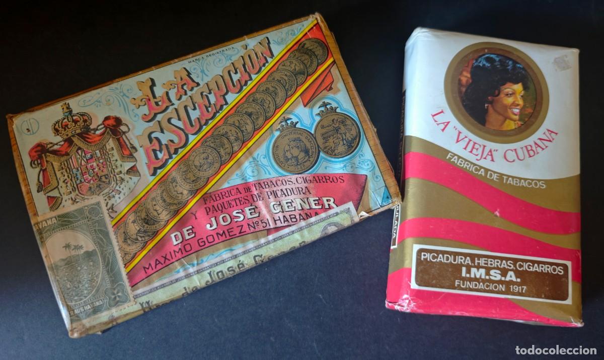 Colecionismo: PAQUETE PICADURA TABACO - JOSE GENER - LA VIEJA CUBANA