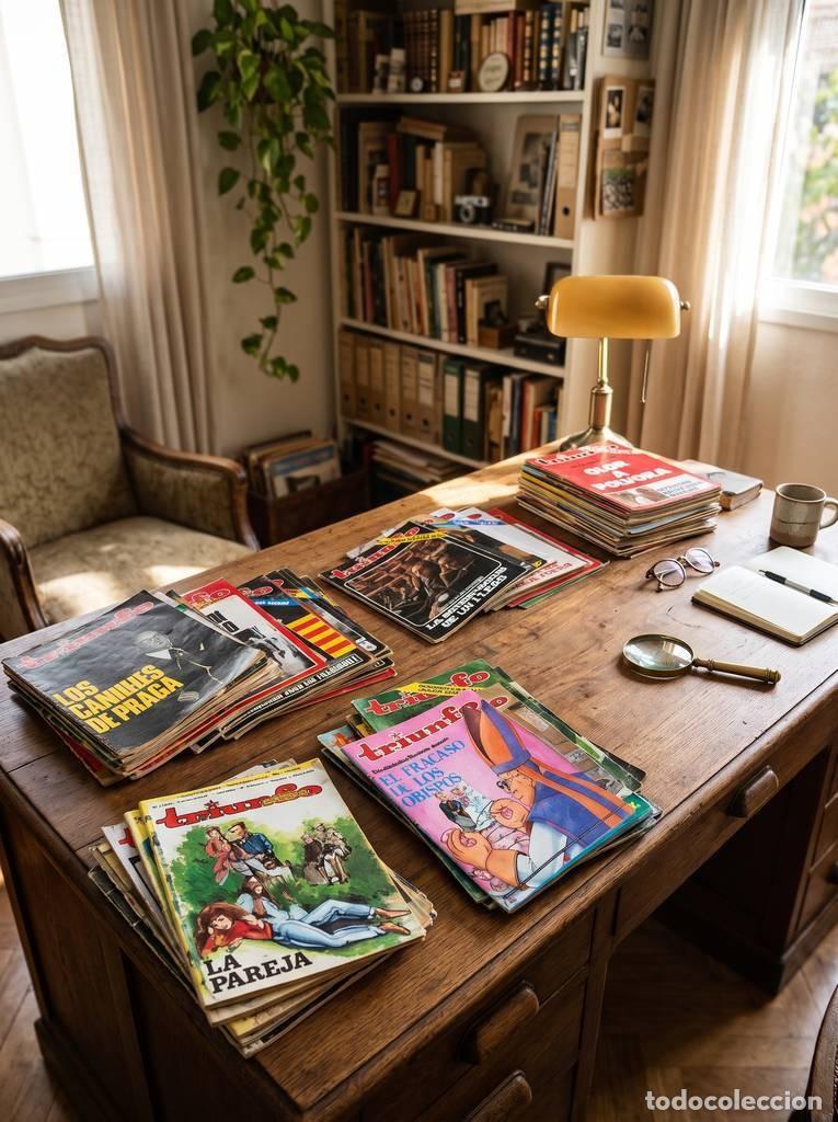 Coleccionismo: LOTE DE REVISTAS DE TRIUNFO