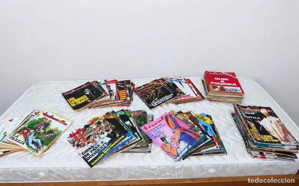 Coleccionismo: LOTE DE REVISTAS DE TRIUNFO - Foto 2