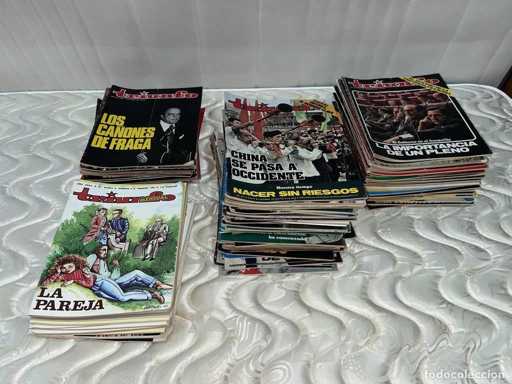 Coleccionismo: LOTE DE REVISTAS DE TRIUNFO - Foto 3