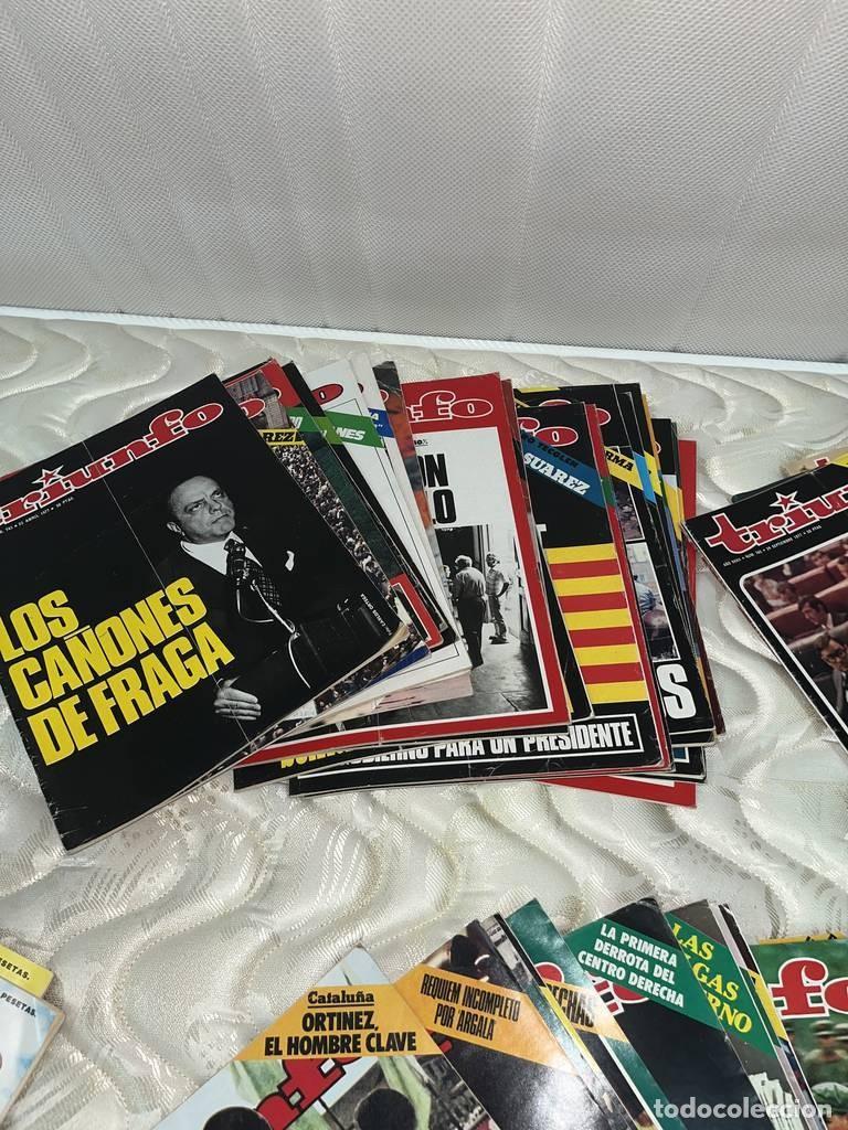 Coleccionismo: LOTE DE REVISTAS DE TRIUNFO - Foto 5