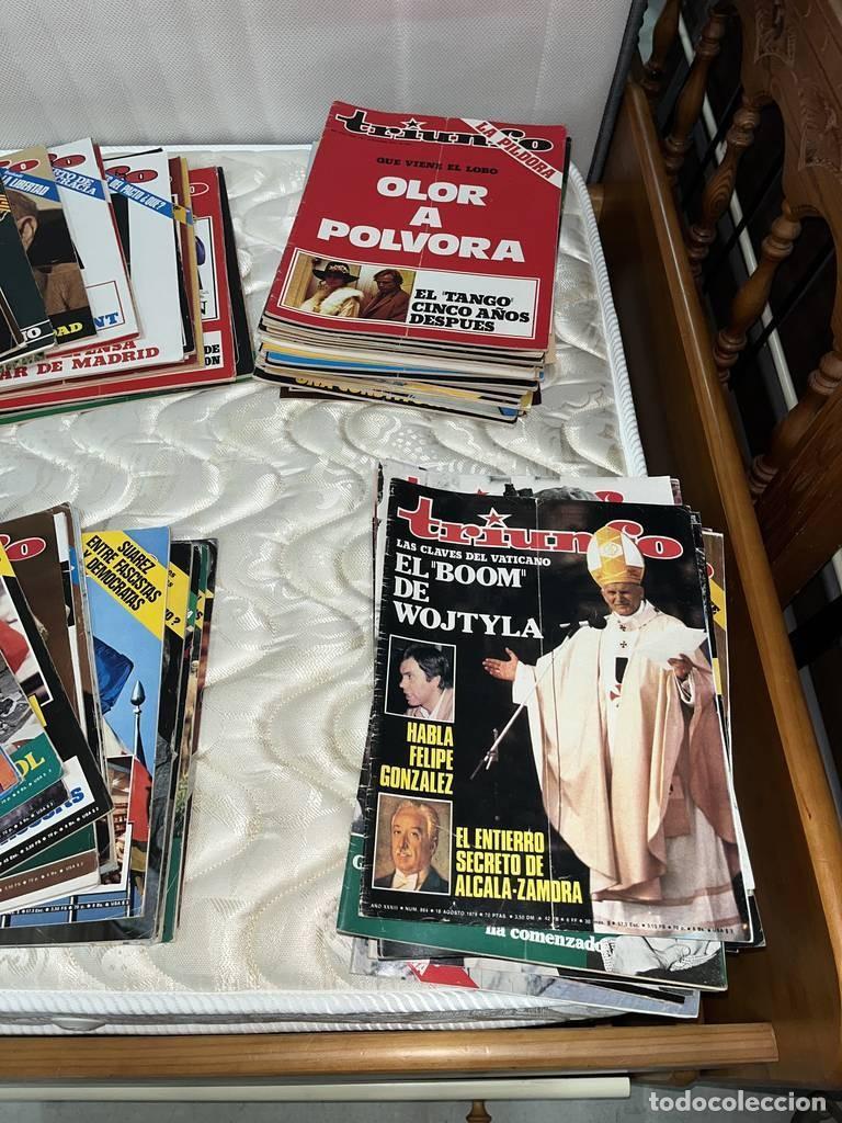 Coleccionismo: LOTE DE REVISTAS DE TRIUNFO - Foto 8