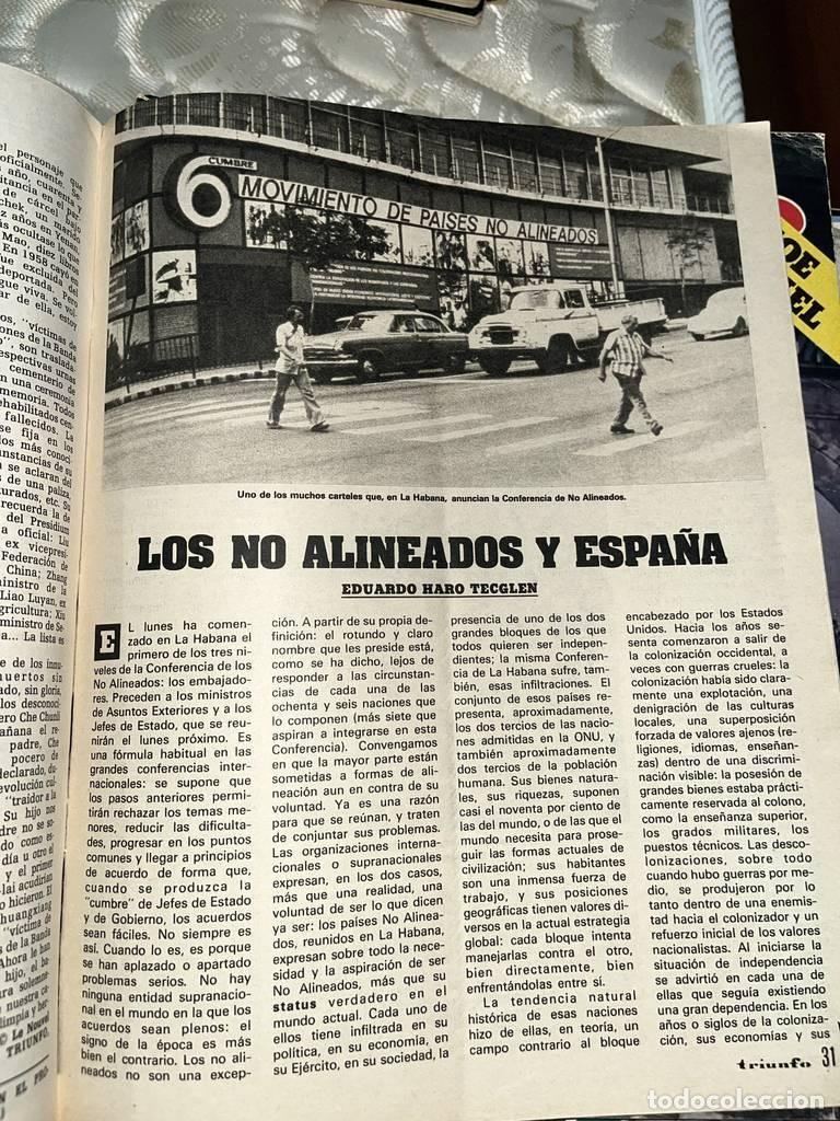 Coleccionismo: LOTE DE REVISTAS DE TRIUNFO - Foto 9