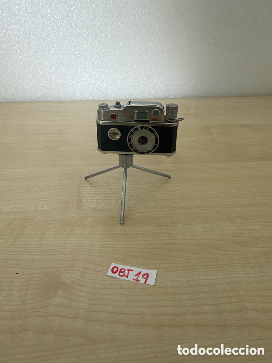 Coleccionismo: encendedor de mesa (modelo &rdquo;Photo-Flash&rdquo;) de la marca japonesa K.K.W.