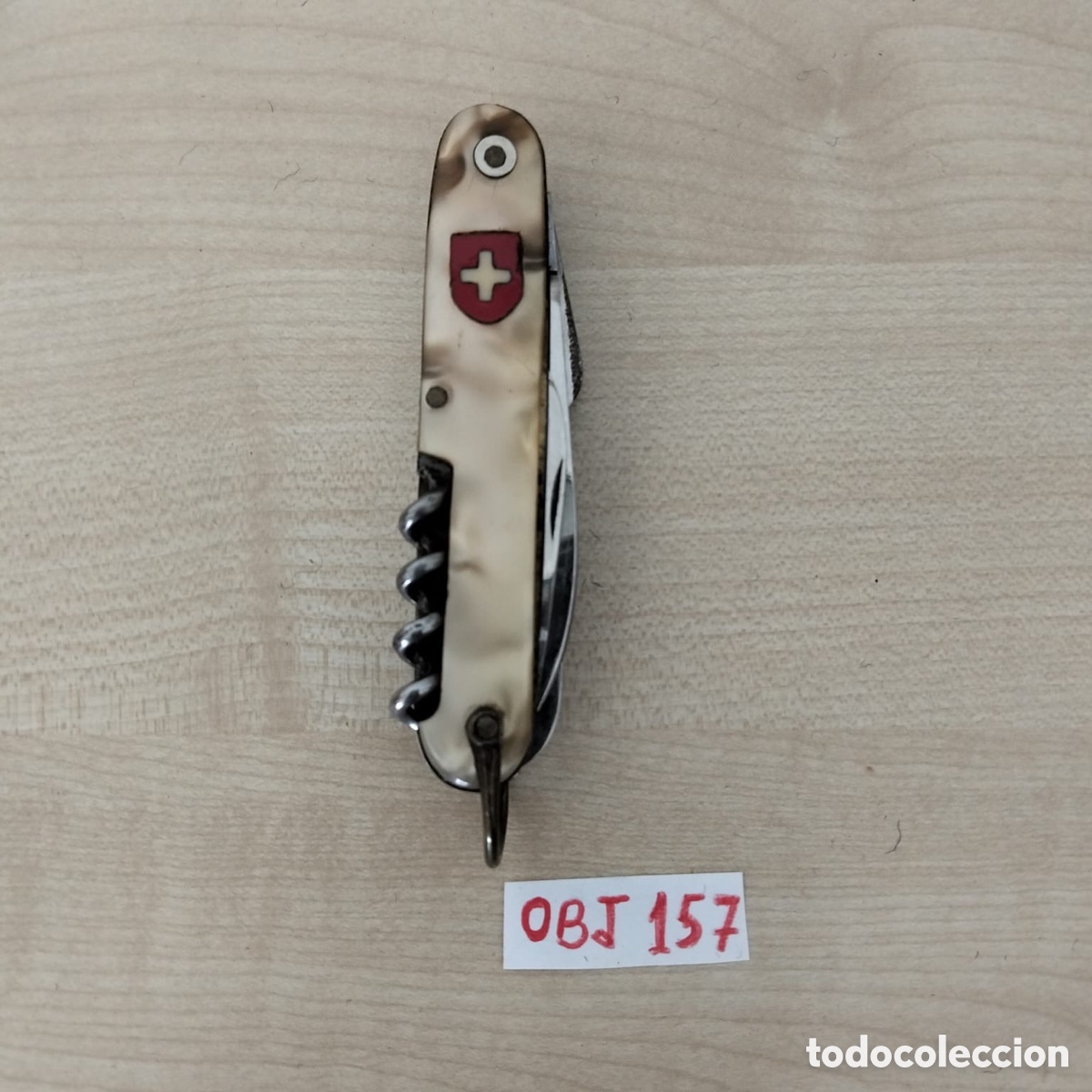 Coleccionismo: navaja multiusos suiza antigua de la marca Victorinox