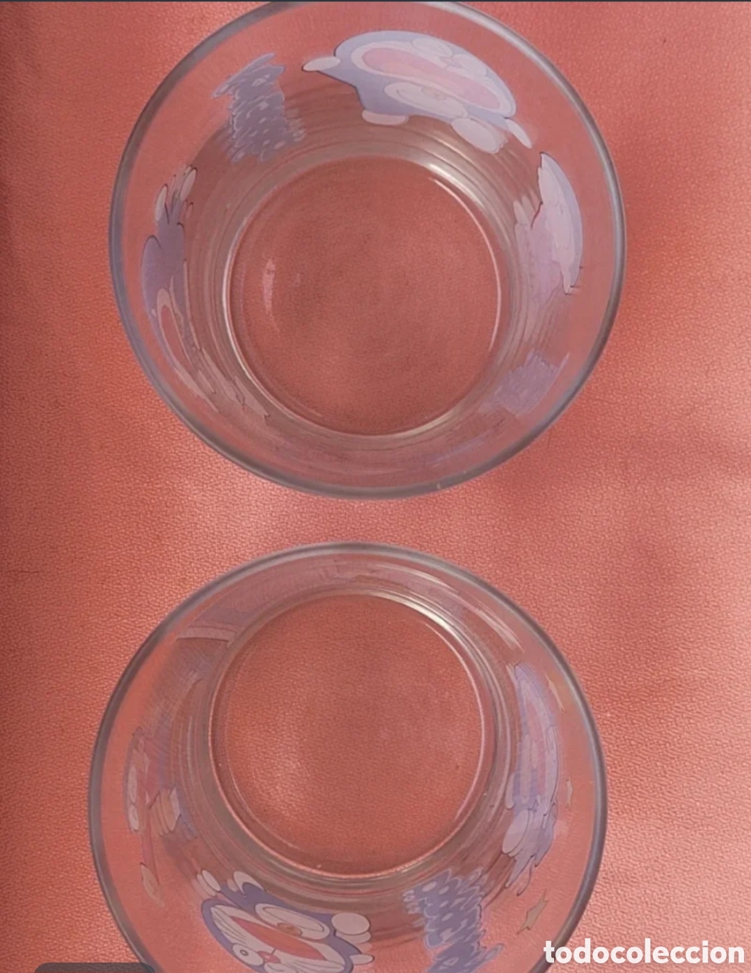 Coleccionismo: Dos vasos originales de Doraemon - Foto 2