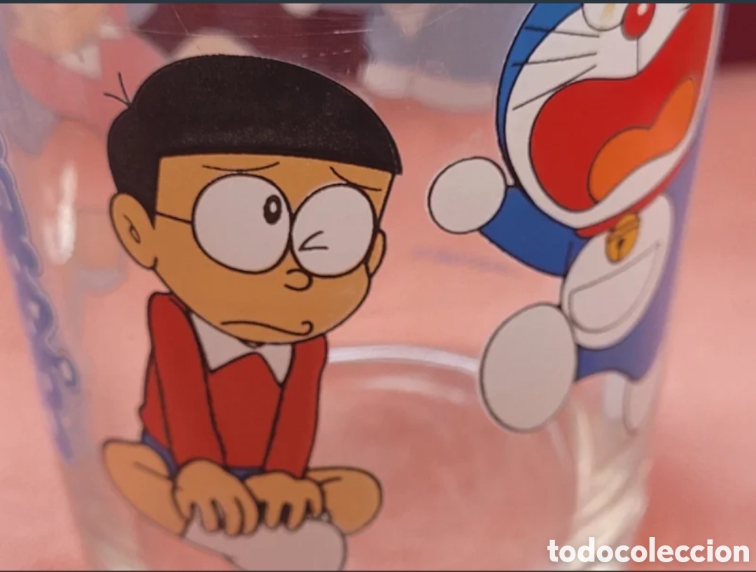 Coleccionismo: Dos vasos originales de Doraemon - Foto 5