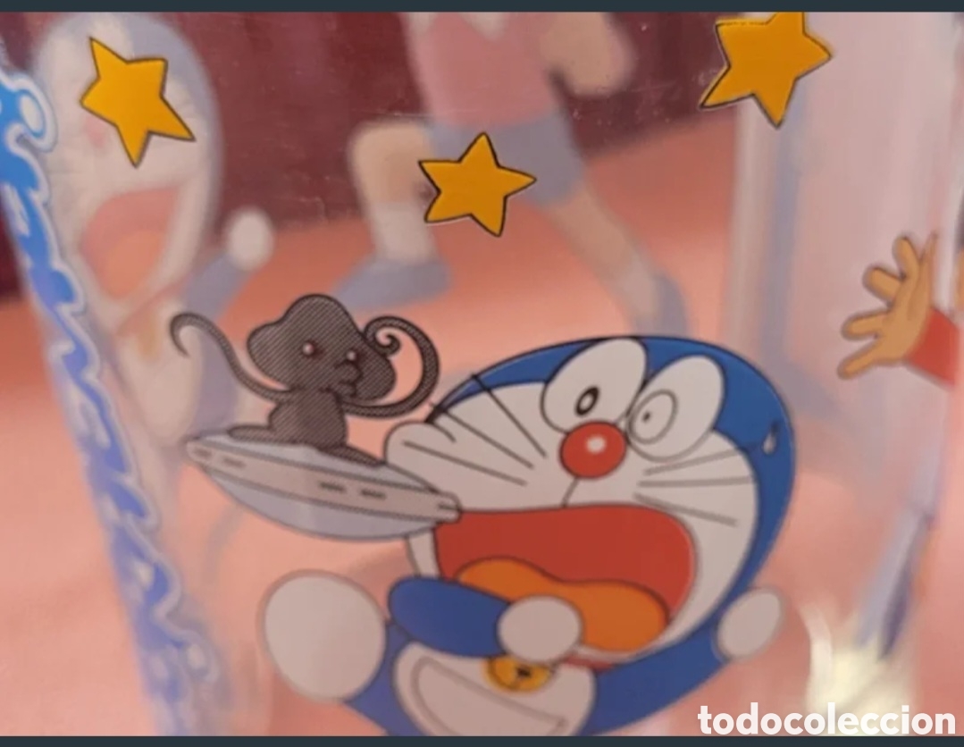 Coleccionismo: Dos vasos originales de Doraemon - Foto 6