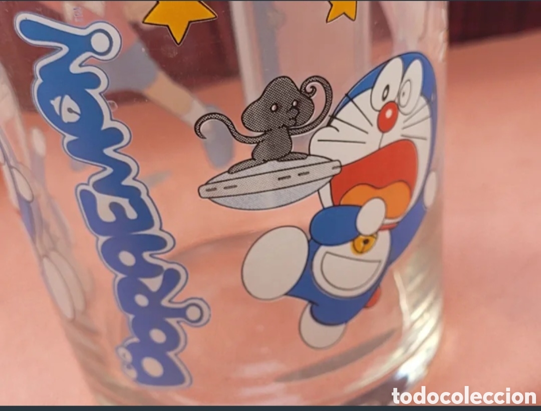 Coleccionismo: Dos vasos originales de Doraemon - Foto 10