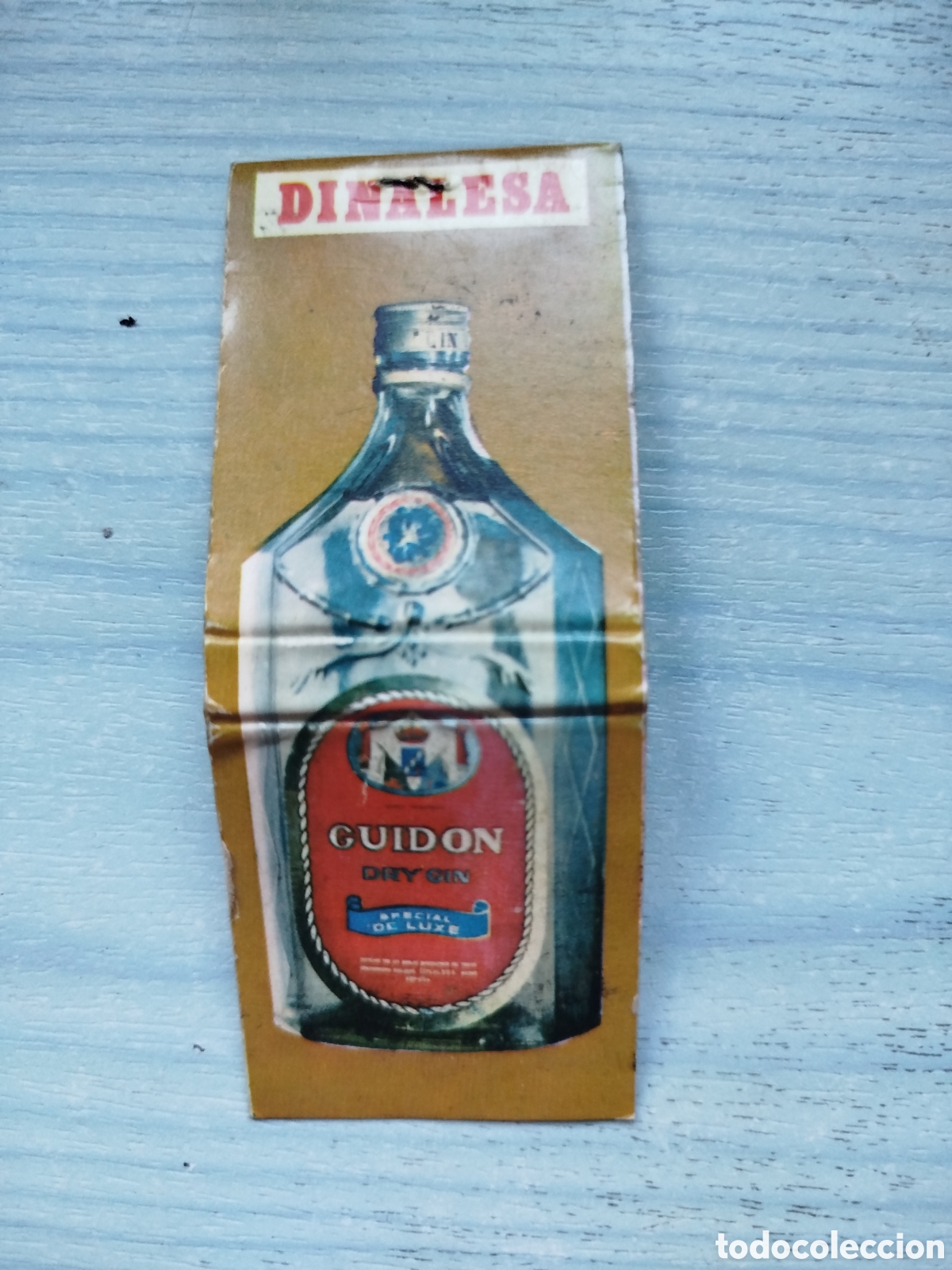 Coleccionismo: Cerillas bebidas guidon