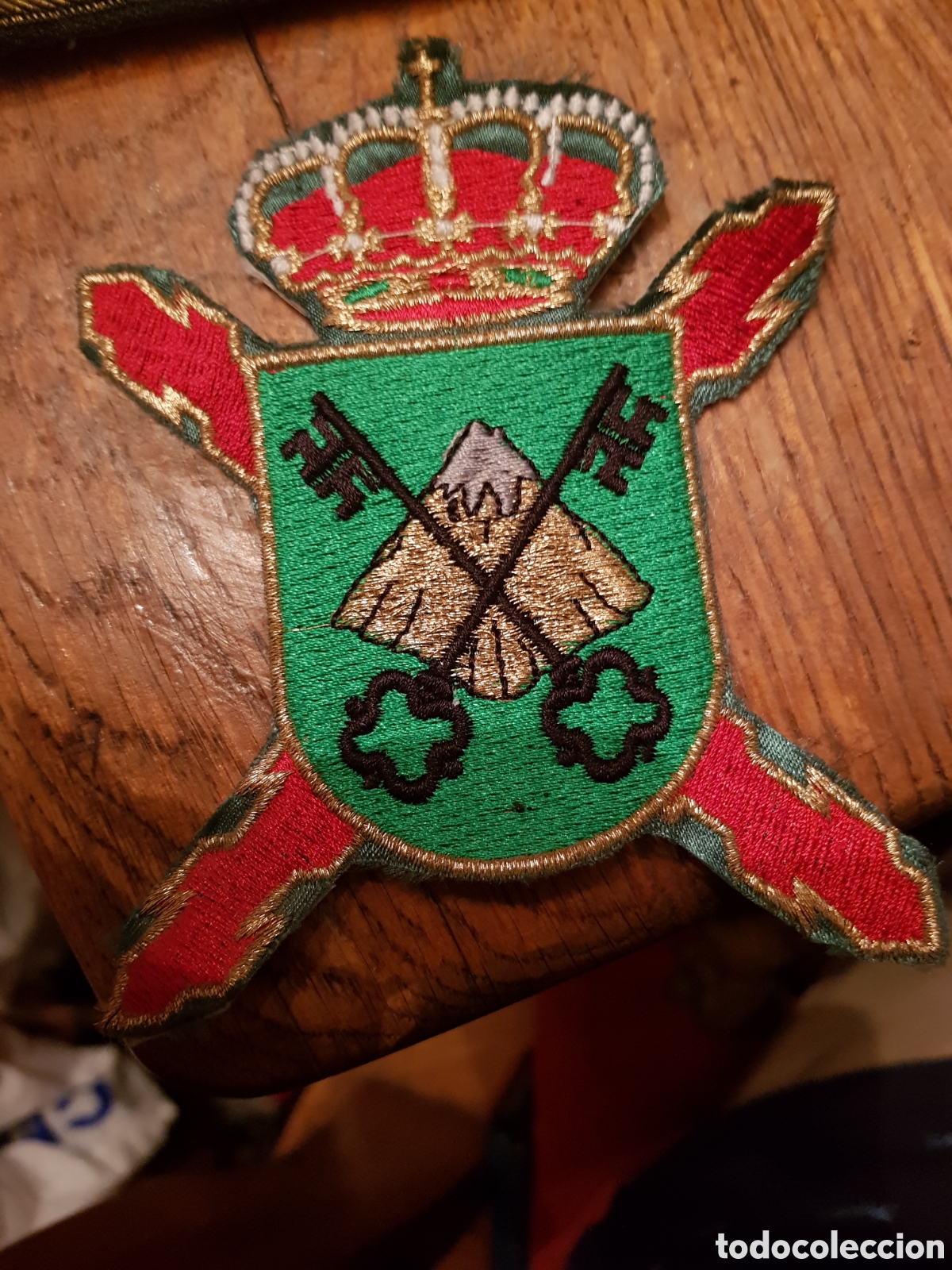 Colecionismo: PARCHE MILITAR BORDADO