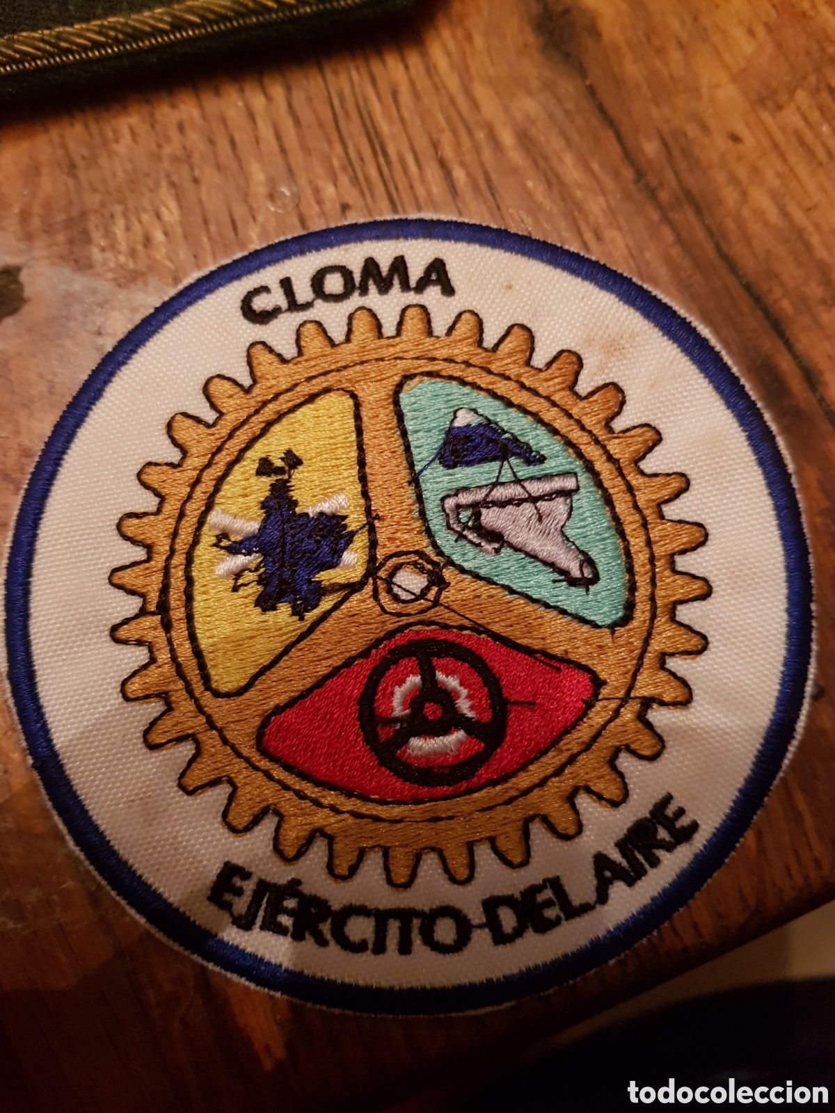 Coleccionismo: PARCHE BORDADO MILITAR AERON&Aacute;UTICA