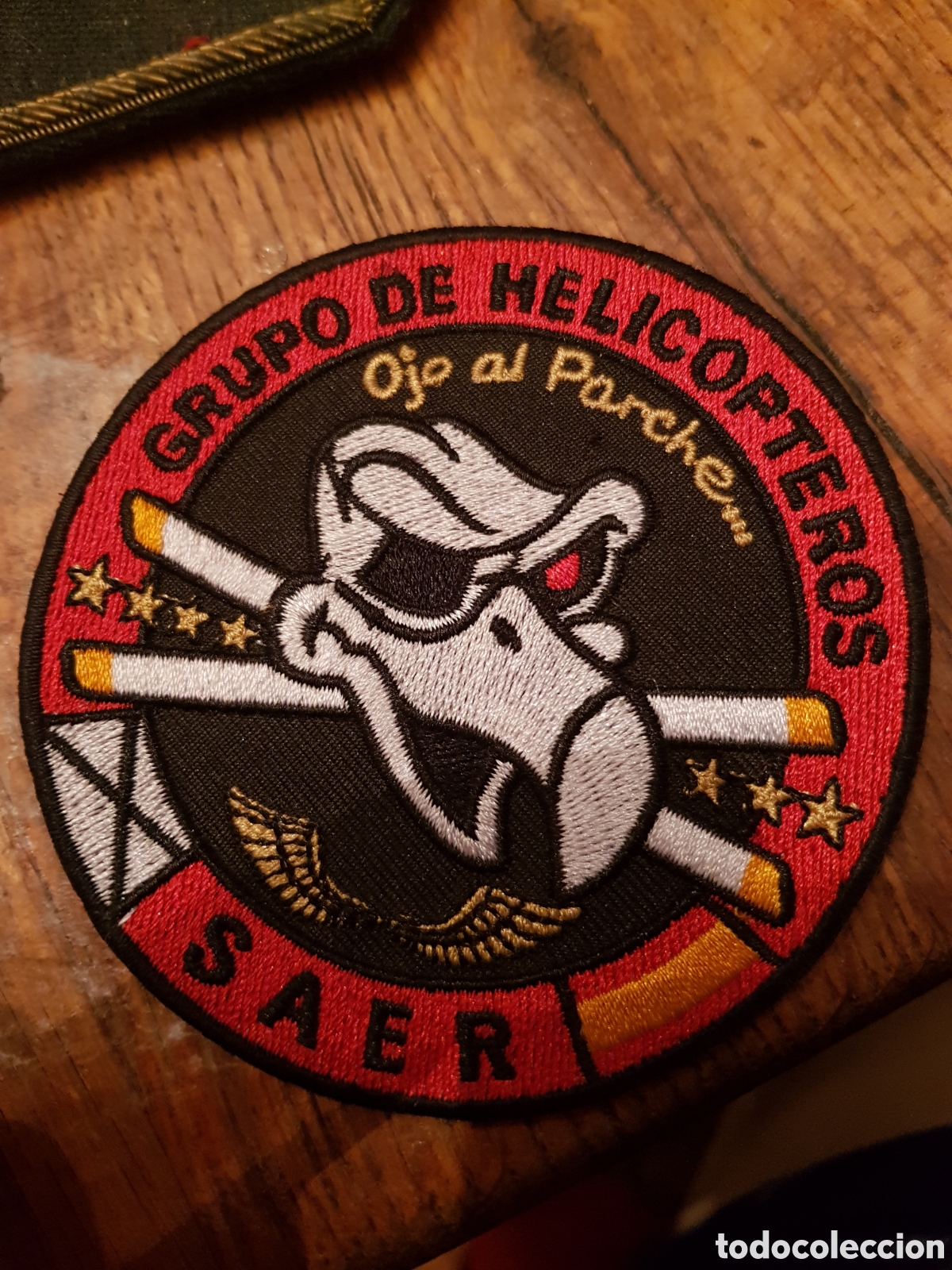 Coleccionismo: PARCHE BORDADO MILITAR AERON&Aacute;UTICA