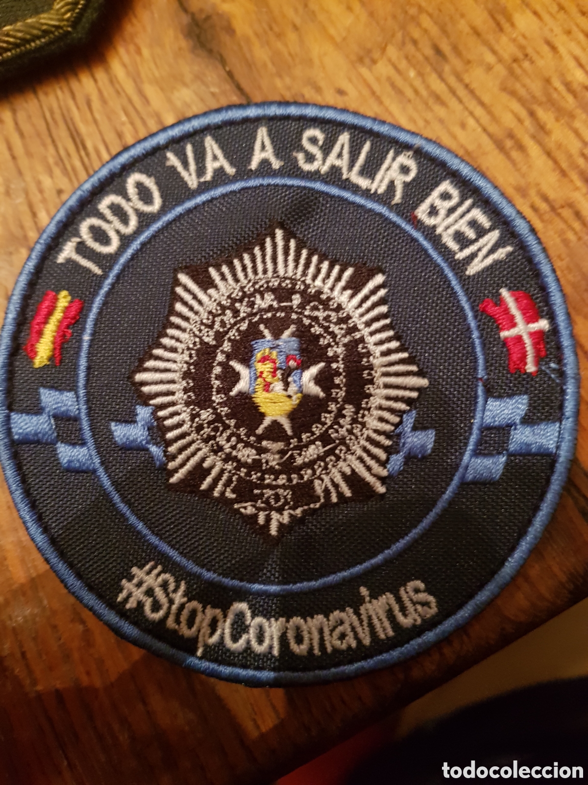 Coleccionismo: PARCHE BORDADO MILITAR