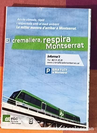 Coleccionismo: El cremallera, respira Montserrat - FGC Ferrocarrils Generalitat Catalunya - febrer 2008