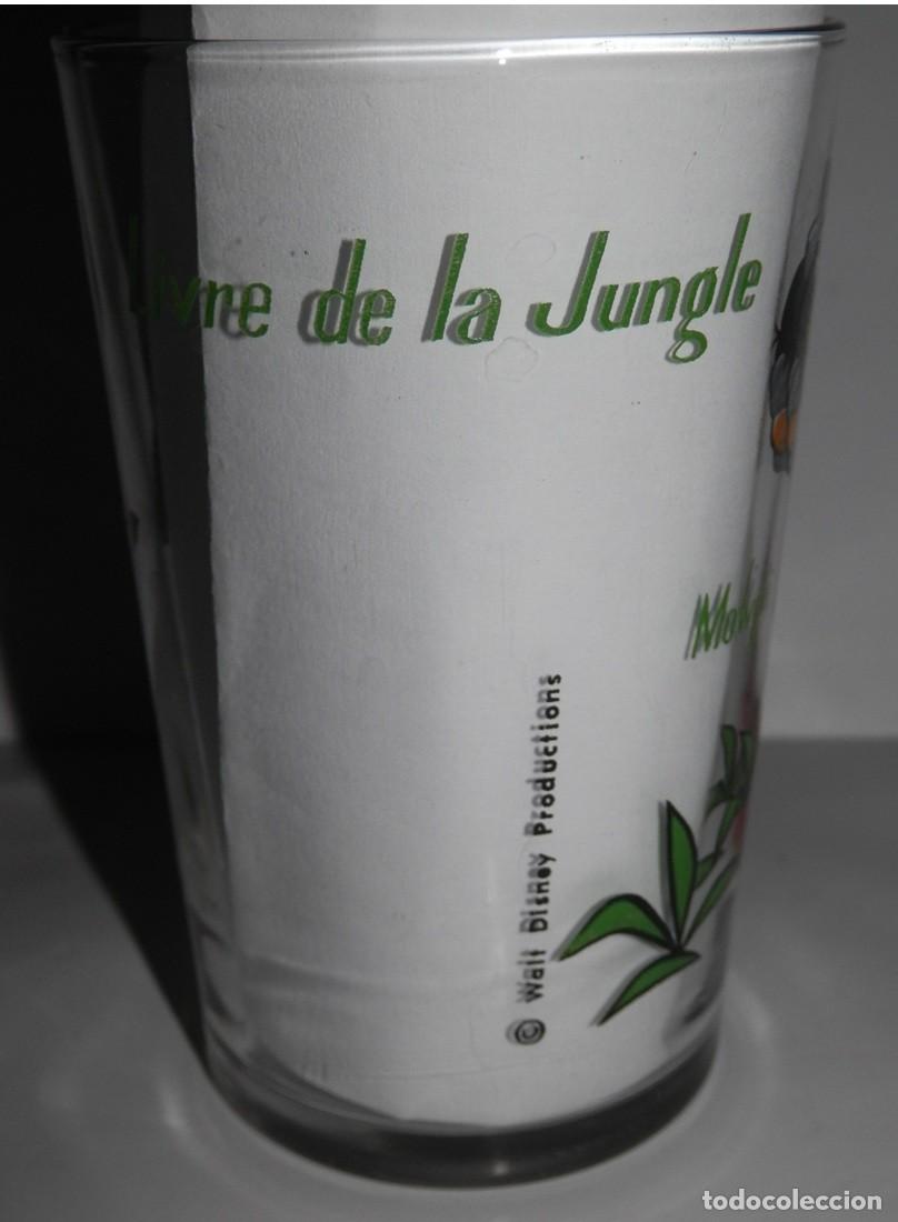 Coleccionismo: VASO ANTIGUIO WALT DISNEY DE LA SERIE EL LIBRO DE LA SELVA
