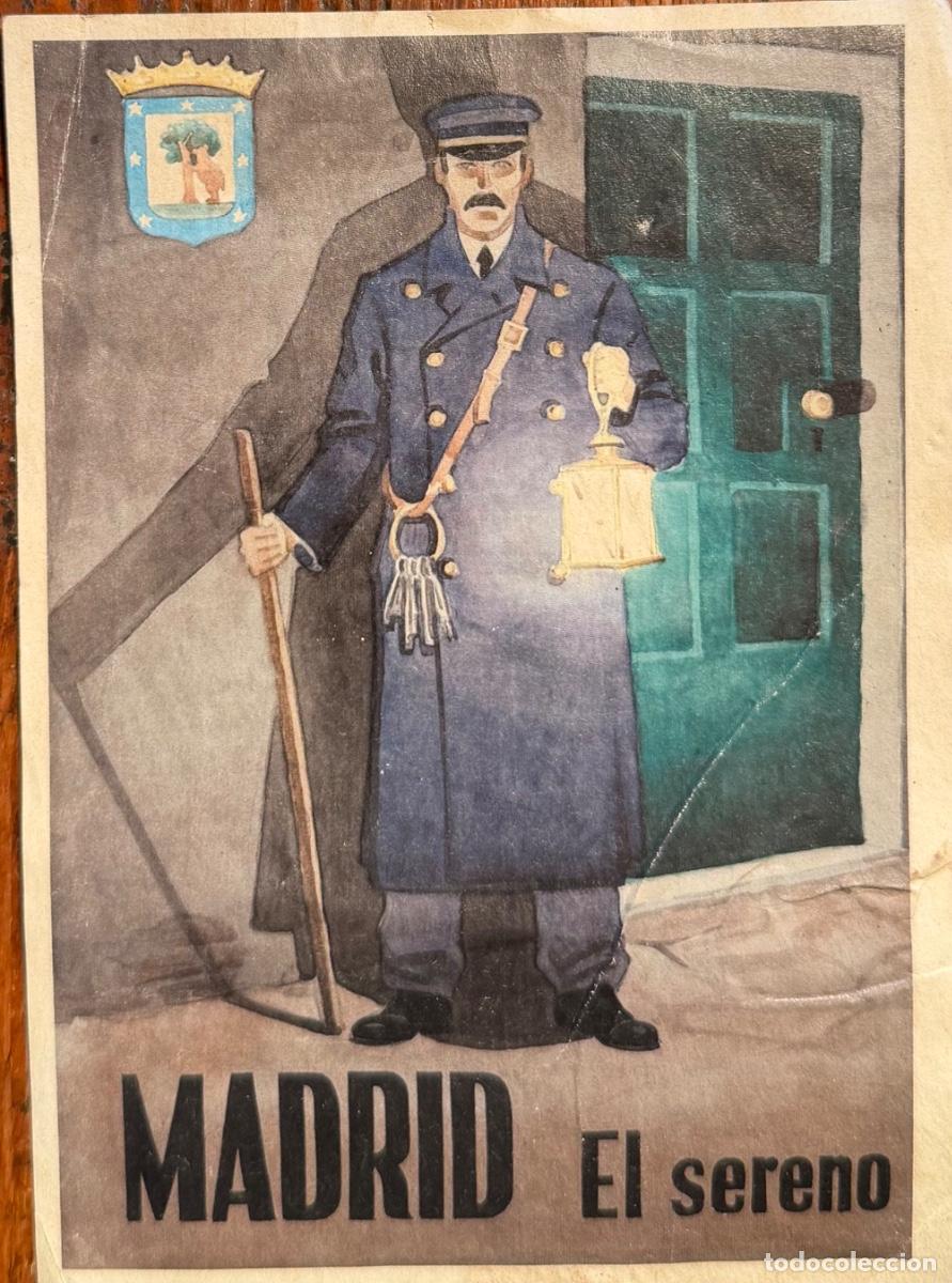 Coleccionismo: LOTE DE EL SERENO MADRID Y FELICITACI&Oacute;N EL SERENO,