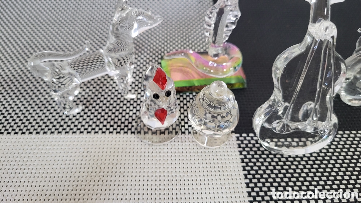 Coleccionismo: Figuras cristal en miniatura - Foto 2