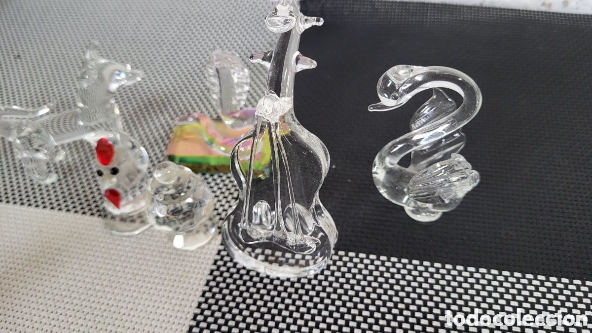 Coleccionismo: Figuras cristal en miniatura - Foto 3