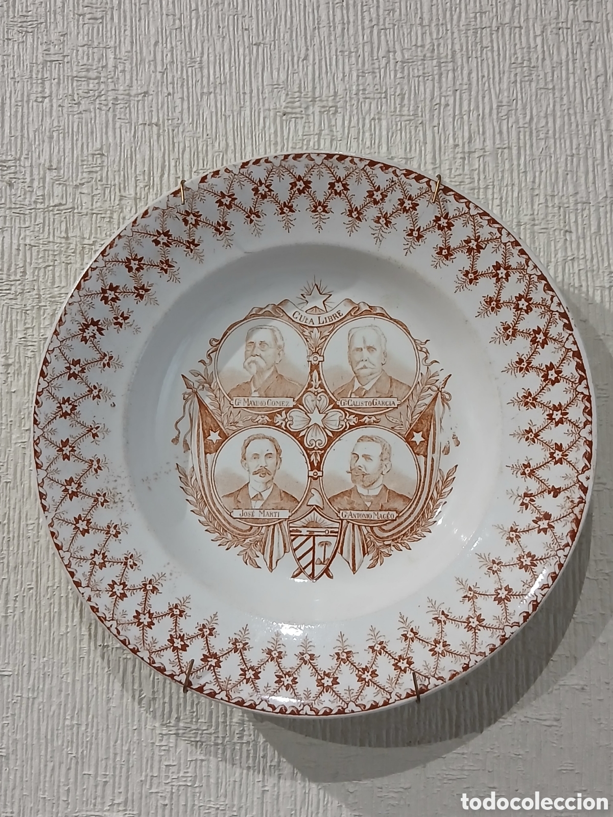 Coleccionismo: L222.O3 Cuba plato decorativo M&aacute;rtires
