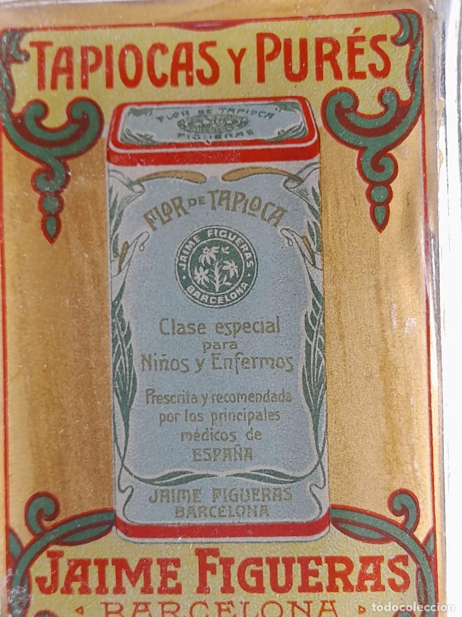 Sammeln: PUBLICIDAD 190JAIME FIGUERAS TAPIOCAS Y PUR&Eacute;S BARCELONA, CENICERO CRISTAL