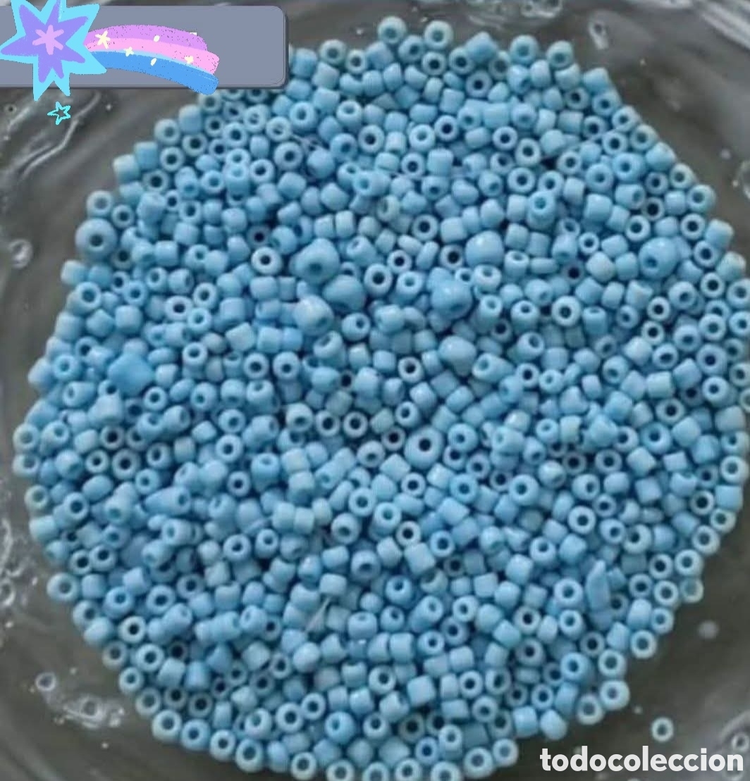 Coleccionismo: :::: EN20 - LOTE DE BOLITAS AZULES PARA MANUALIDADES