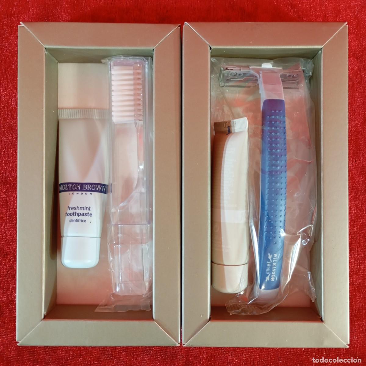 Coleccionismo: KIT DE VIAJE VINTAGE - MOLTON BROWN LONDON - HIGIENE PERSONAL - CAJA ORIGINAL