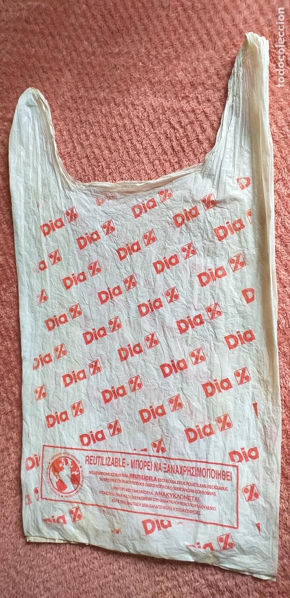 Coleccionismo: BOLSA ANTIGUA SUPERMERCADO-DIA - Foto 1