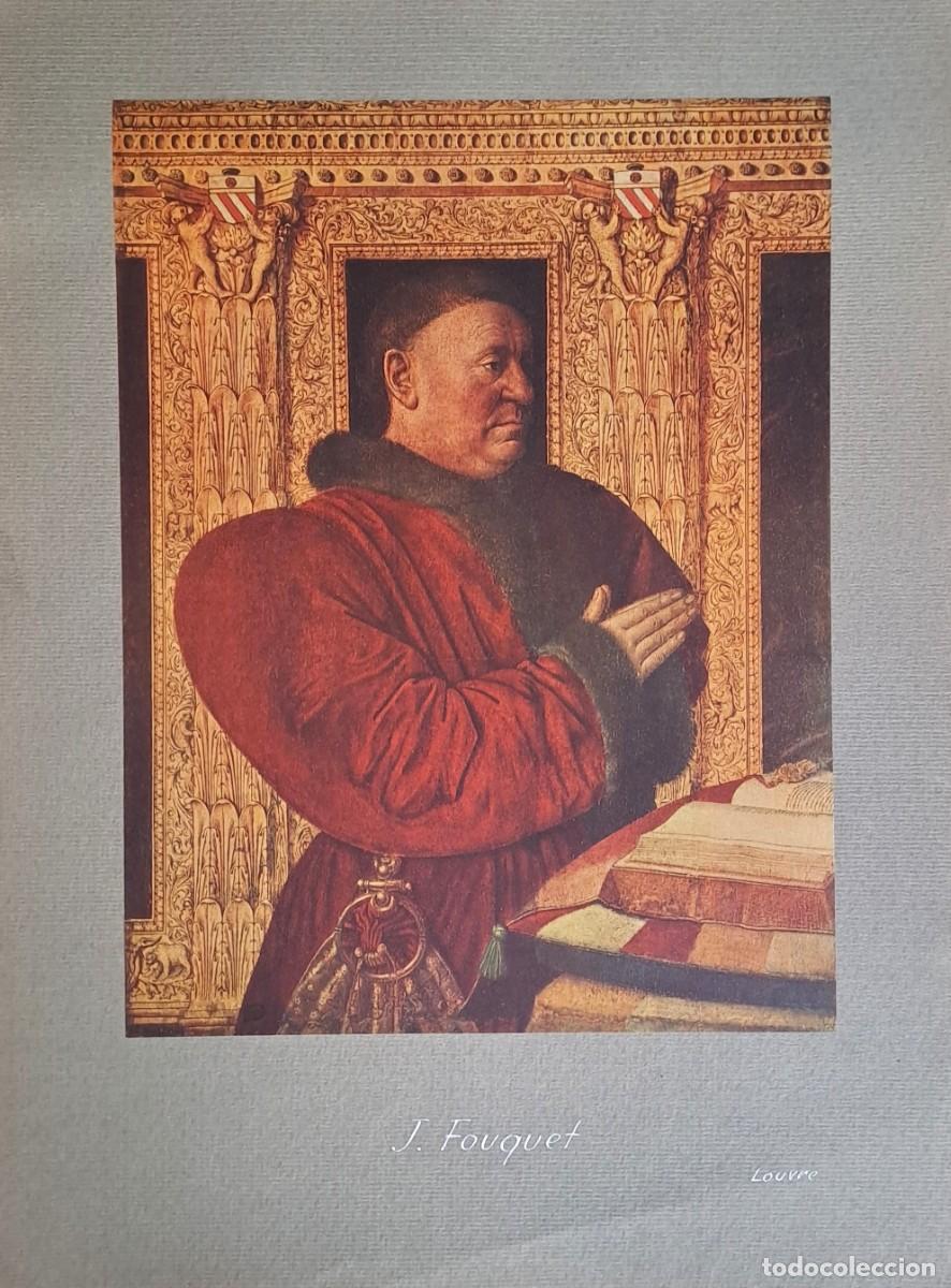 Coleccionismo: REPRODUCCION DE LAMINA ARTISTICA SOBRE CARTULINA J. FOUQUET LOUVRE. LAMINARTE-084