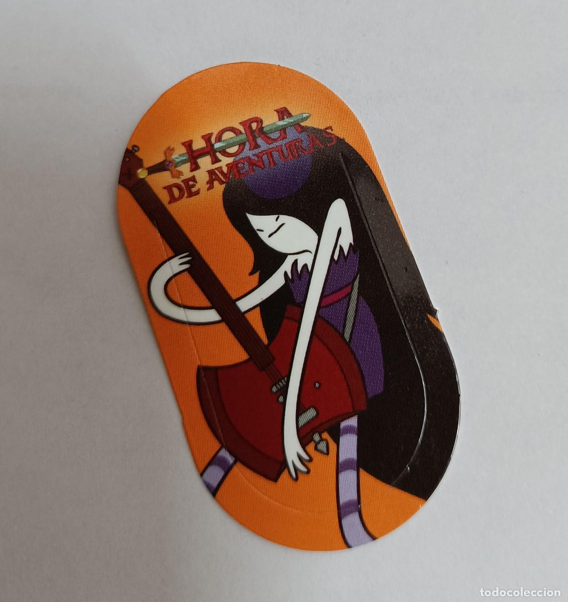 Coleccionismo: CROMO TOSFRIT HORA DE AVENTURAS ADVENTURE TIME vampire marceline vampira no es PEGATINA