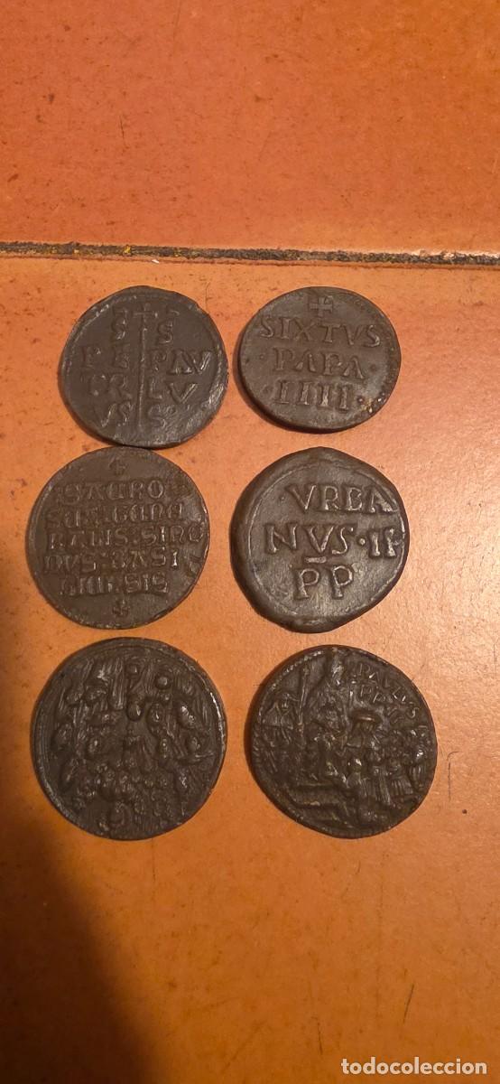 Coleccionismo: Preciosas r&eacute;plicas sellos plomo papales bulas