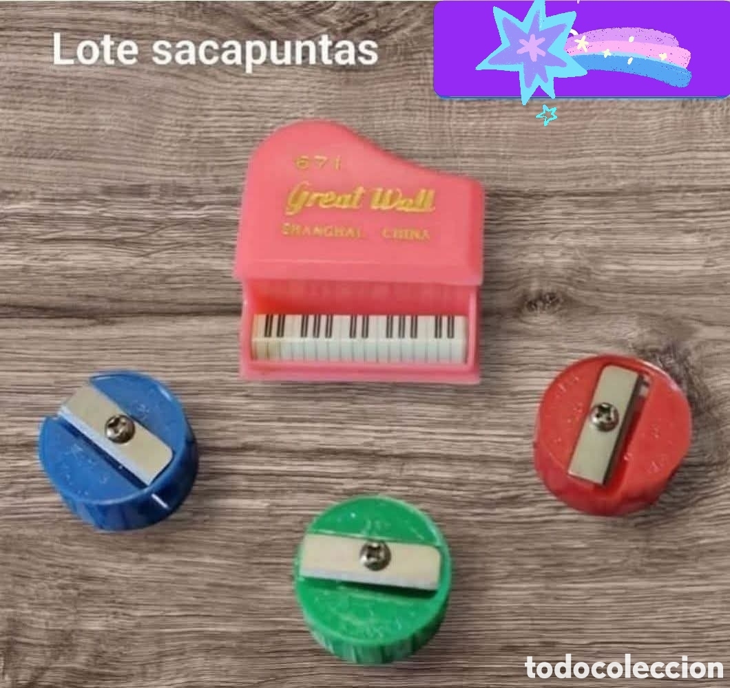 Coleccionismo: :::: EN43 - LOTE DE SACAPUNTAS