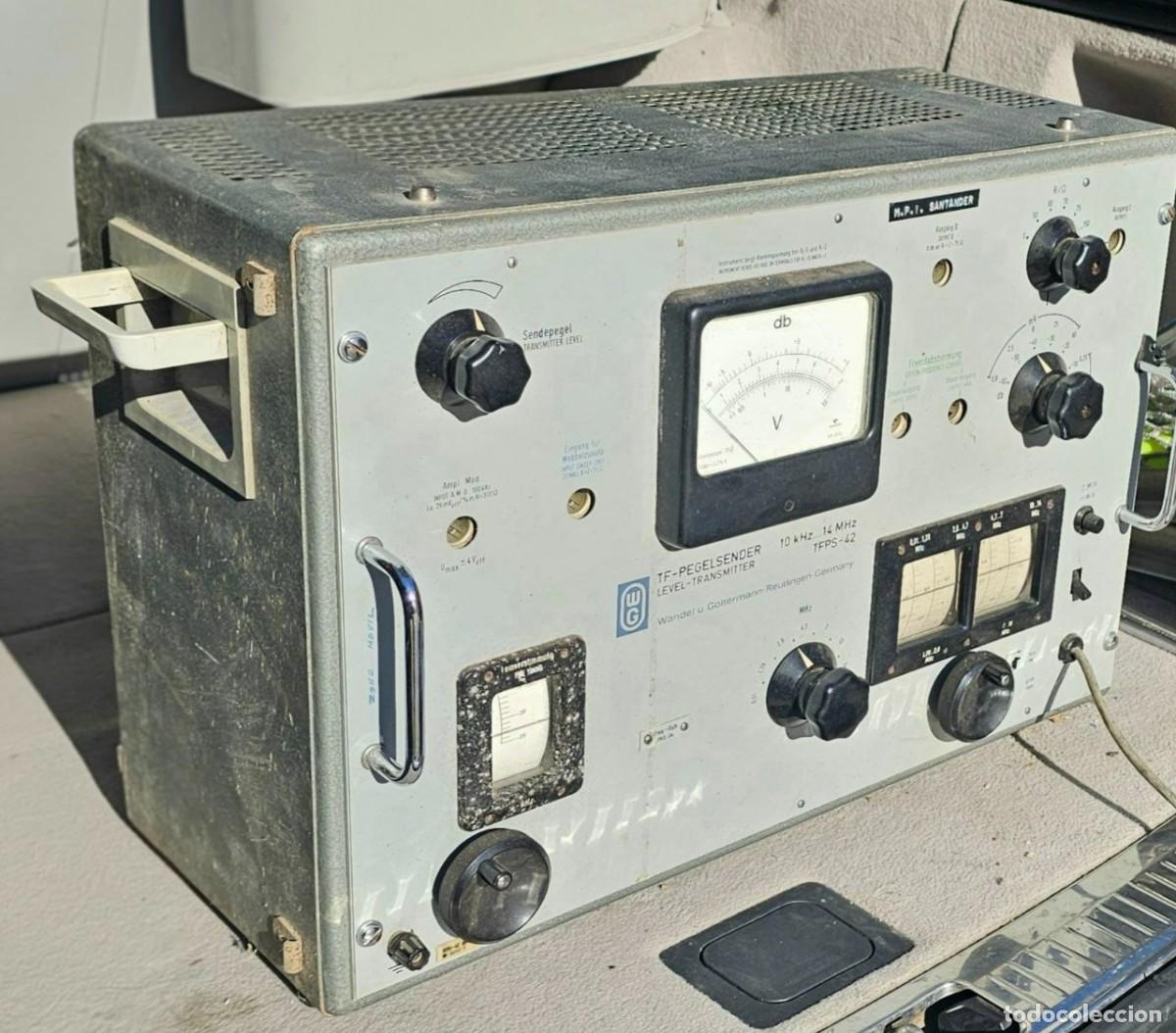 Coleccionismo: Generador de nivel (Pegelsender) 10 KHZ- 14 MHZ