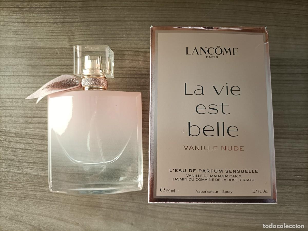 Coleccionismo: caja y botella vacia perfume la Vie est Belle de Lancome