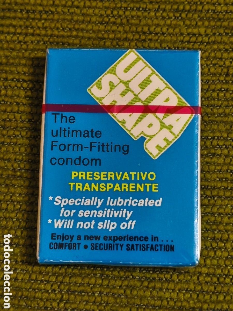 Coleccionismo: PRESERVATIVO ULTRA SHAPE EN CAJA INDIVIDUAL. A&Ntilde;OS 90