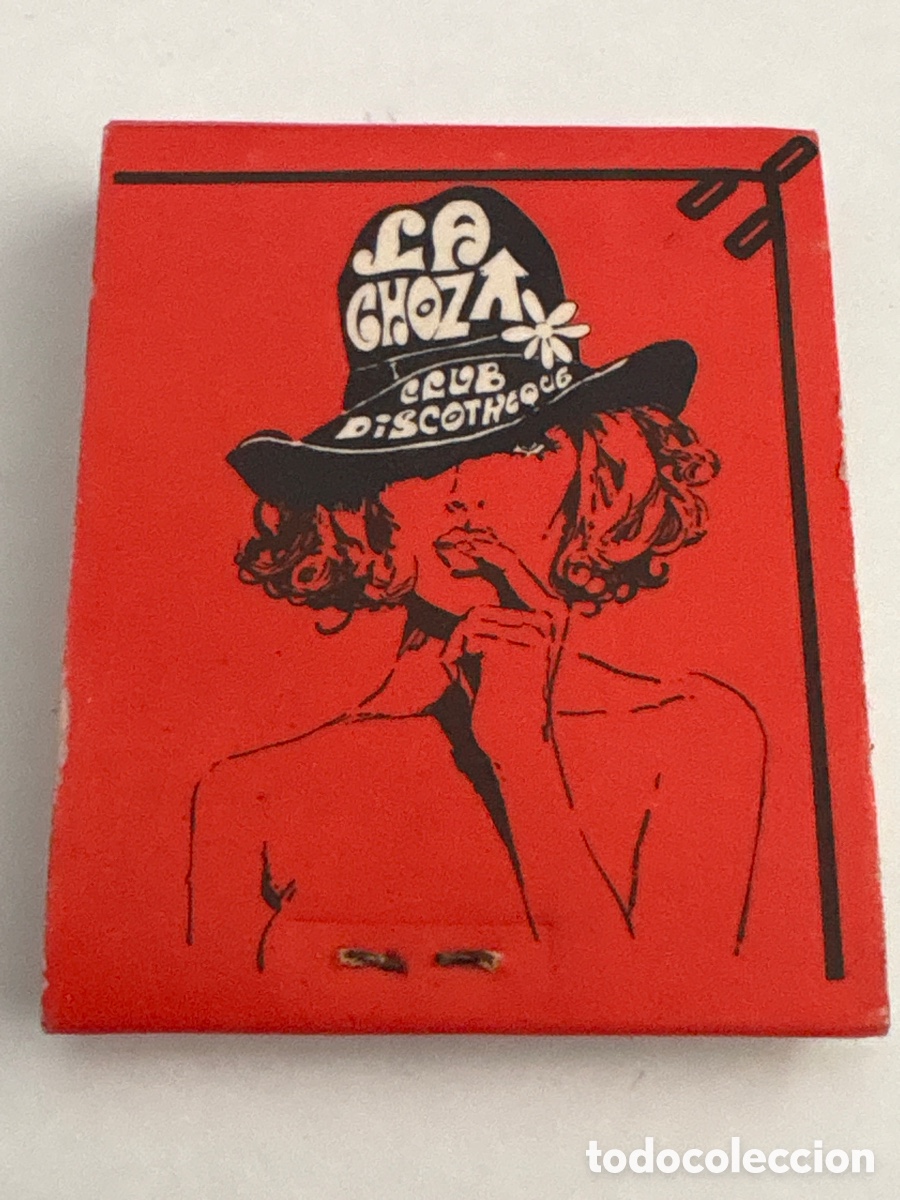 Coleccionismo: CAJA DE CERILLAS PUBLICIDAD LA CHOZA CLUB DISCOTECA ( BAR MUSICAL PUB M&Uacute;SICA )
