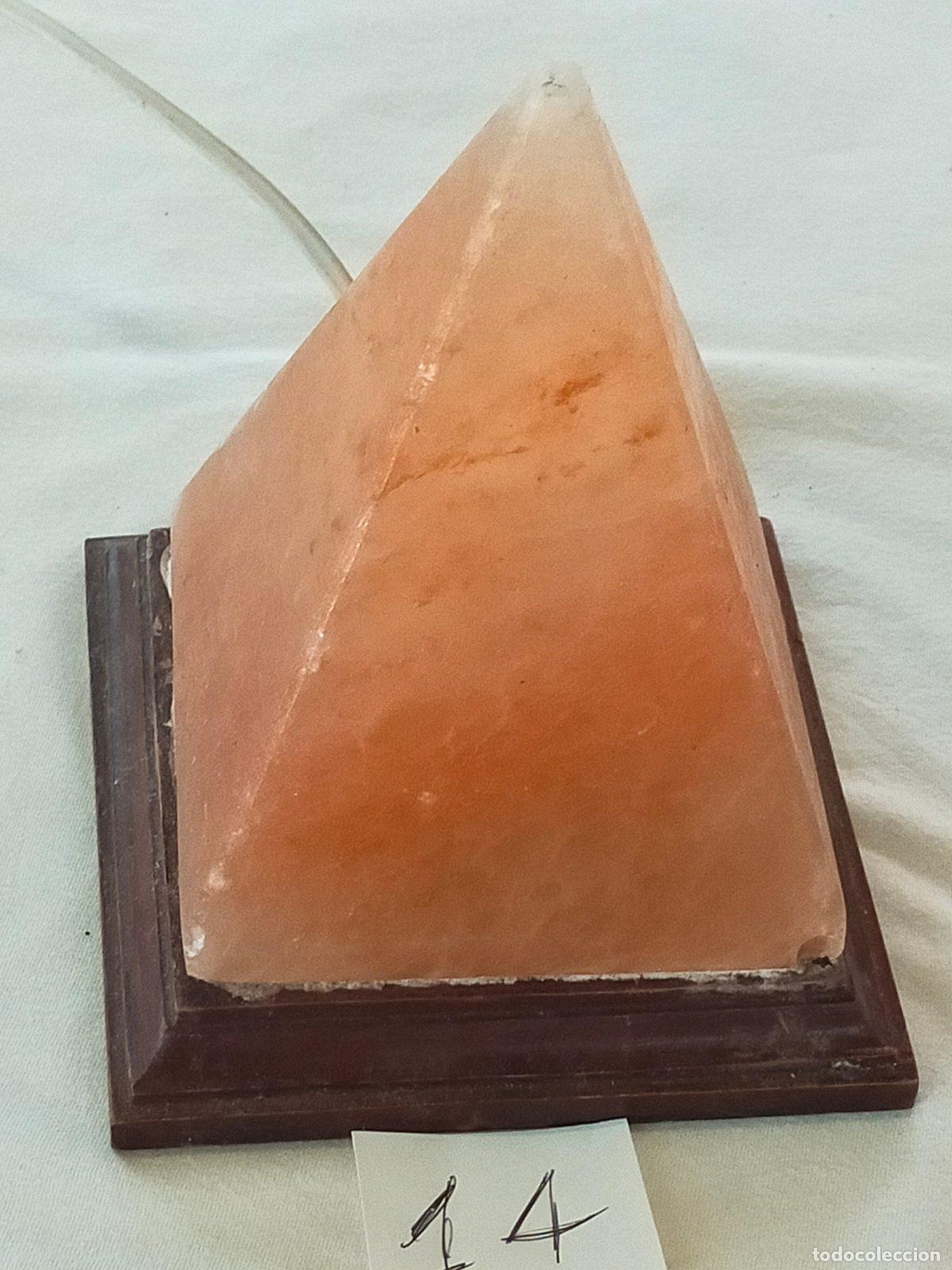 Coleccionismo: Lampada di Sale Rosa dell'Himalaya a Piramide - Cristallo Naturale Olistico kg 2,3