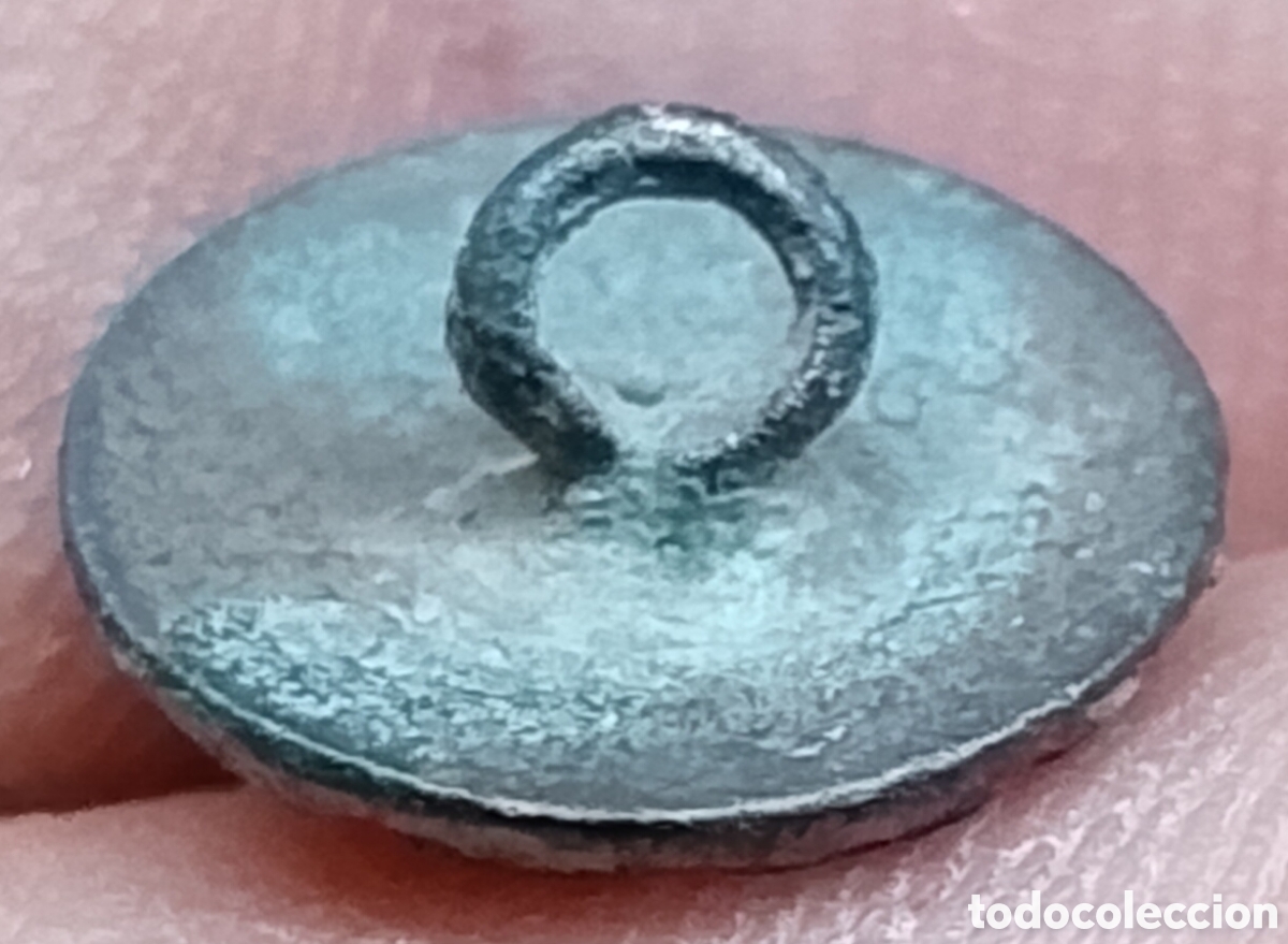 Coleccionismo: A-Boton Ingles de bronce - Foto 2