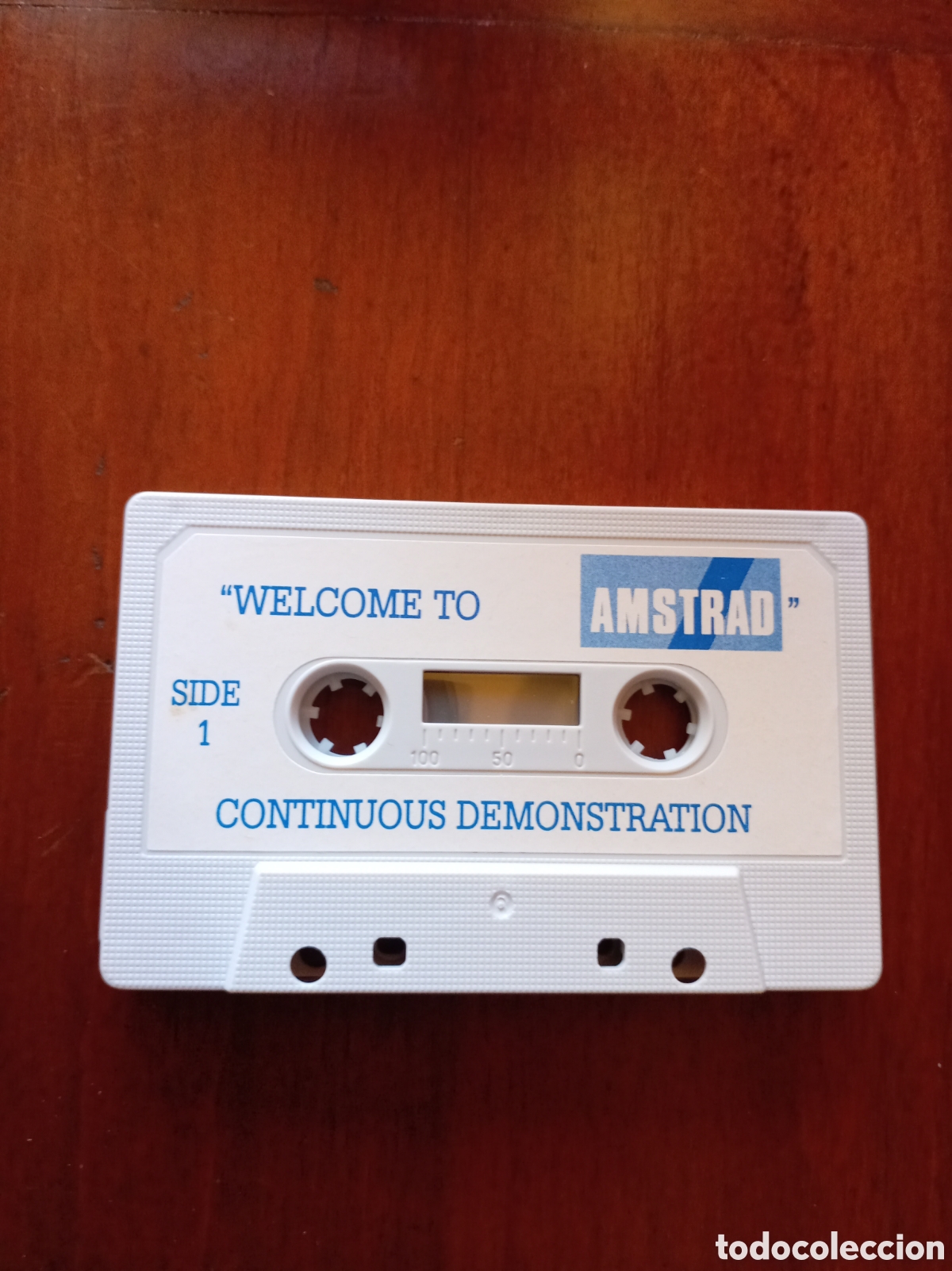 Coleccionismo: Cinta demostraci&oacute;n Amstrad